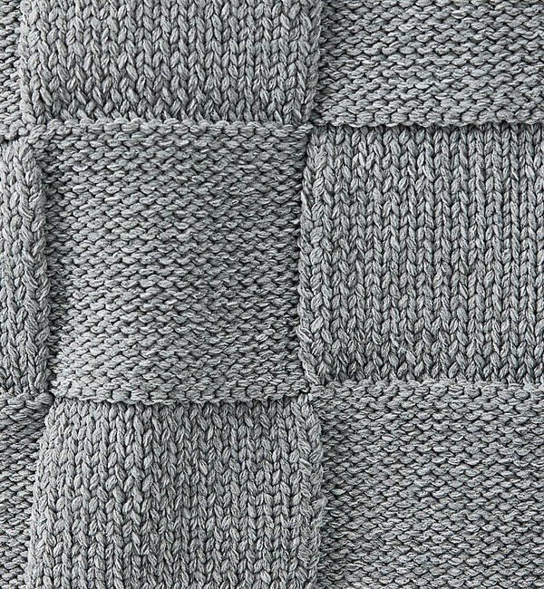 ABAHOUSE「【FORTUNA/フォルトゥナ】ECOTEC-Knit/編み込み風ニットプルオー」|ニット・セーター|