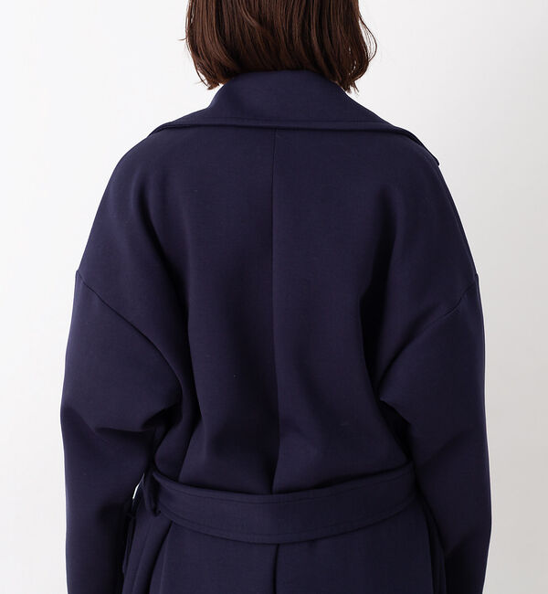 Rouge vif「ジャージートレンチコート」|トレンチコート|