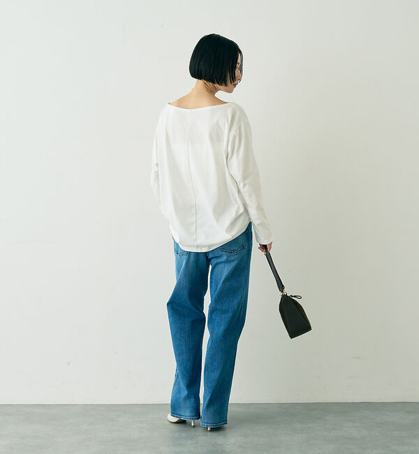 Rouge vif「綿ポリ天竺万能カットプルオーバー」|Tシャツ・カットソー|