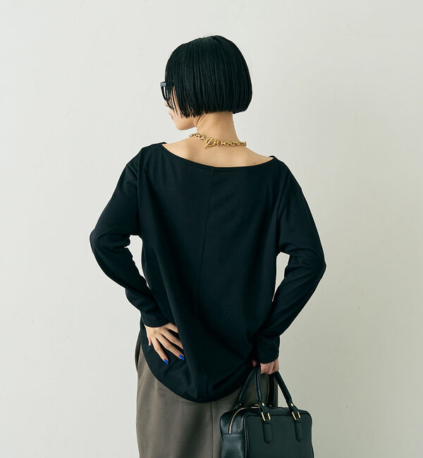 Rouge vif「綿ポリ天竺万能カットプルオーバー」|Tシャツ・カットソー|