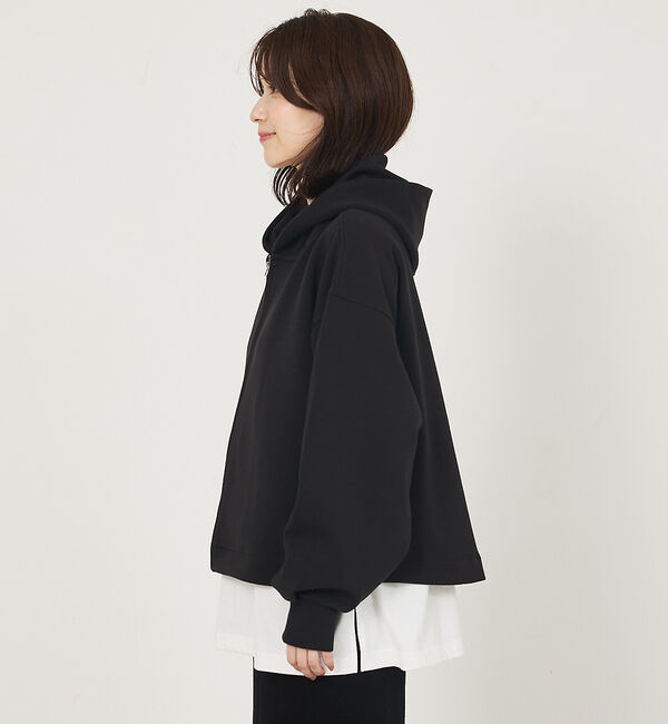 abahouse mavie「シルキーダンボールフーディー」|パーカー|