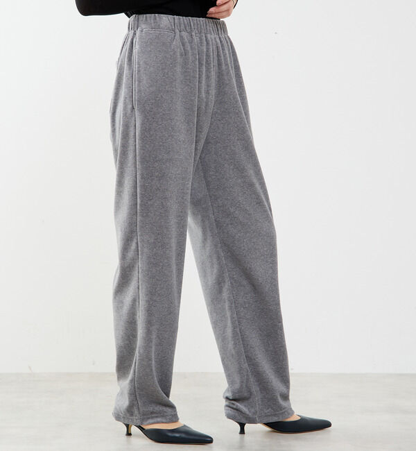 A_「【A_/エース】カットベロアパンツ」|その他|