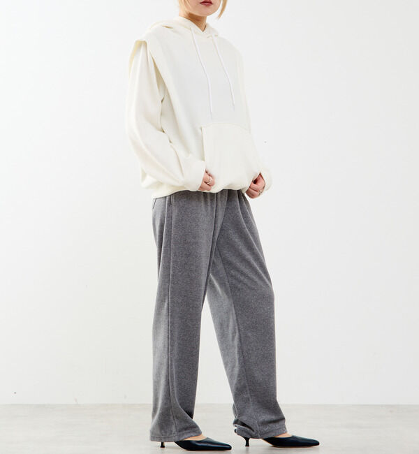 A_「【A_/エース】カットベロアパンツ」|その他|