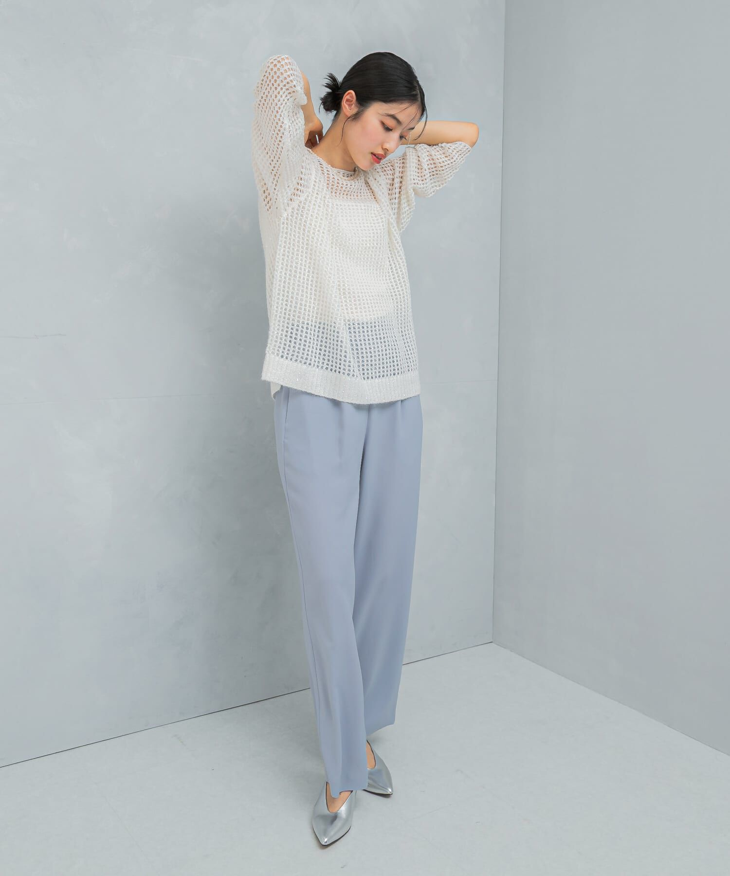 URBAN RESEARCH ROSSO「ストレッチジョーゼットイージーパンツ」|その他|