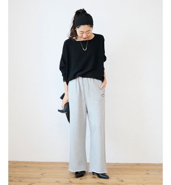  「スウェットイージーワイドパンツ」|その他|