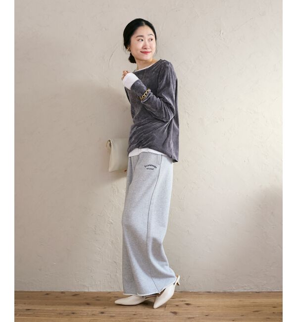  「スウェットイージーワイドパンツ」|その他|