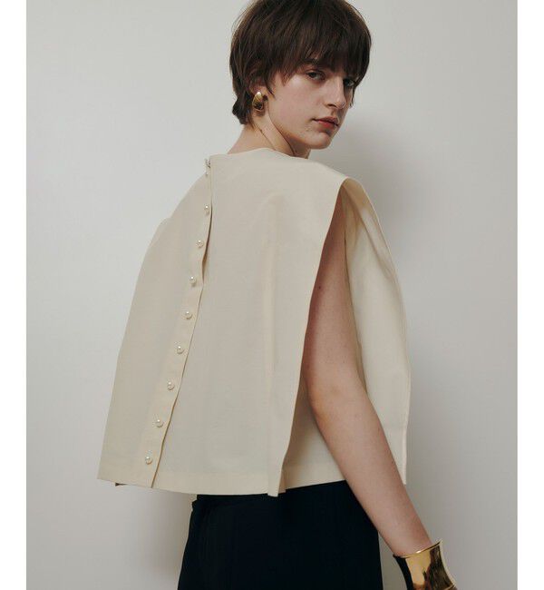 allureville/バックパールブラウス