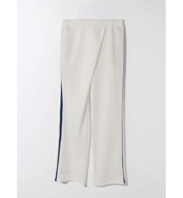 MIDIUMISOLID「MIDIUMISOLID ラップジャージラインパンツ」|その他|オフホワイト