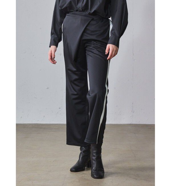 MIDIUMISOLID「MIDIUMISOLID ラップジャージラインパンツ」|その他|