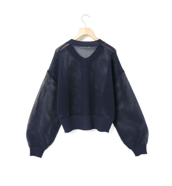 MARMARMAR「MARMARMAR メッシュカーディガン」|カーディガン|