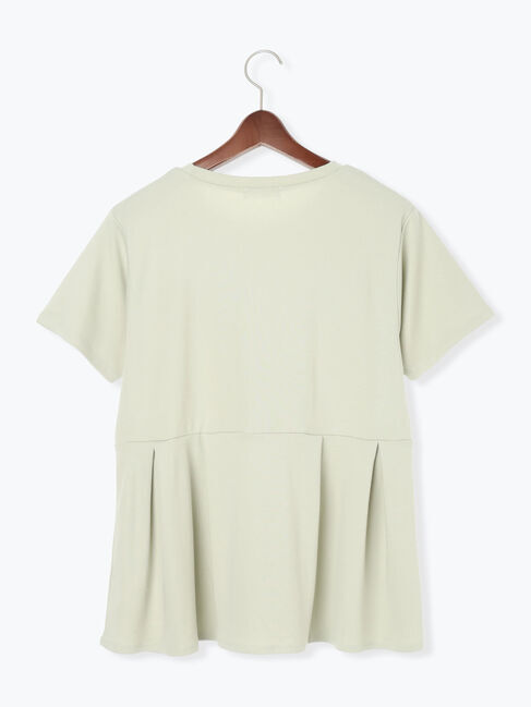 Te chichi TERRASSE「刺繍入りスムース切替トップス」|その他|