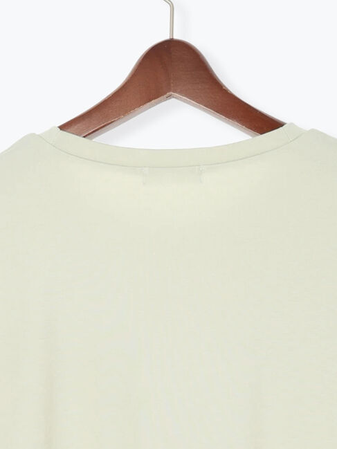 Te chichi TERRASSE「刺繍入りスムース切替トップス」|その他|