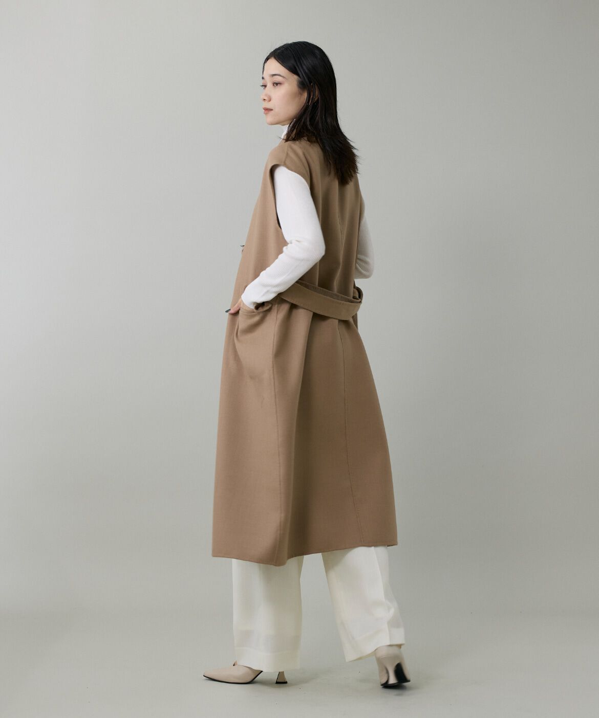 INED「リブタートルニット《Cuoo》」|ニット・セーター|