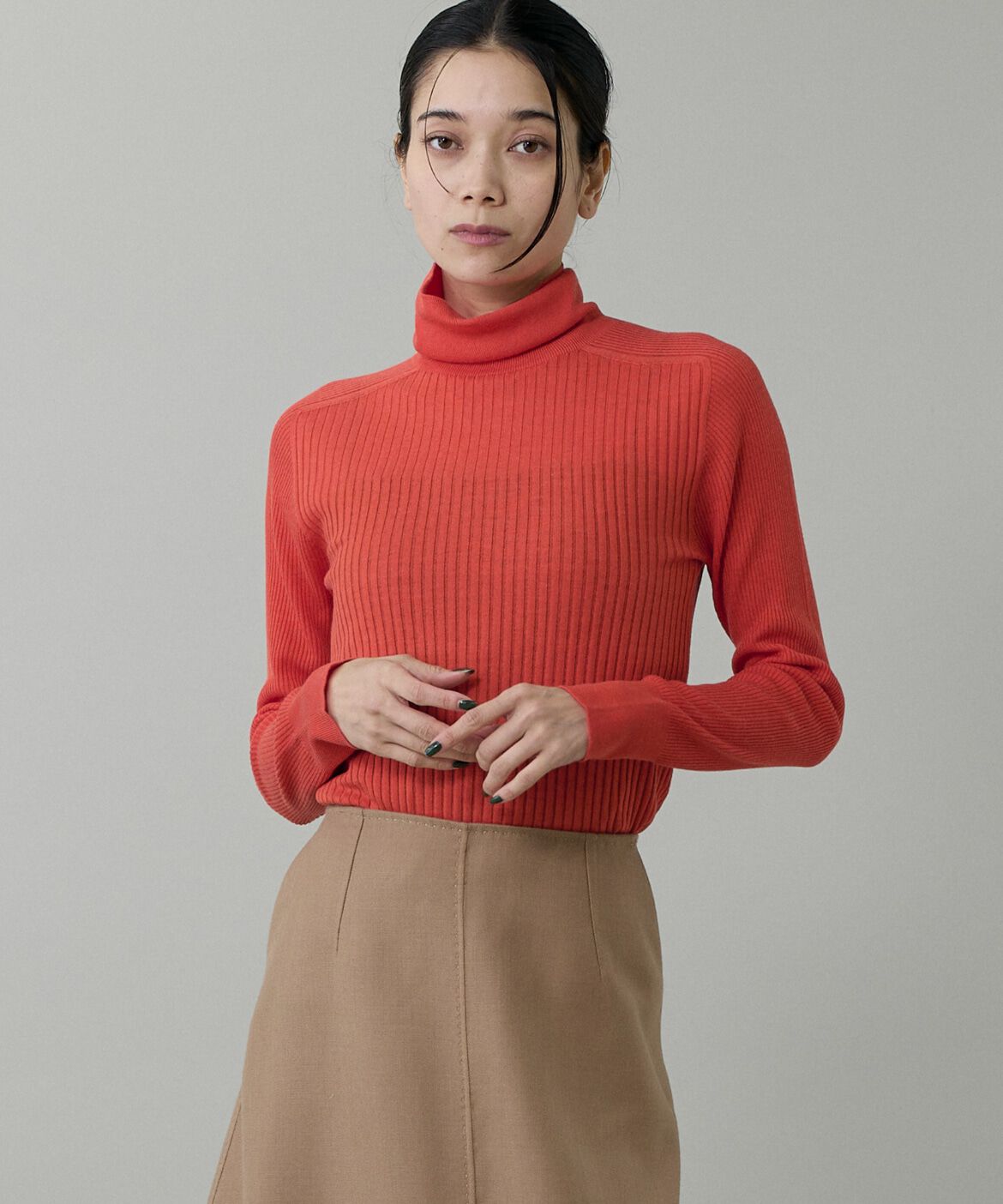 INED「リブタートルニット《Cuoo》」|ニット・セーター|シュイロ7