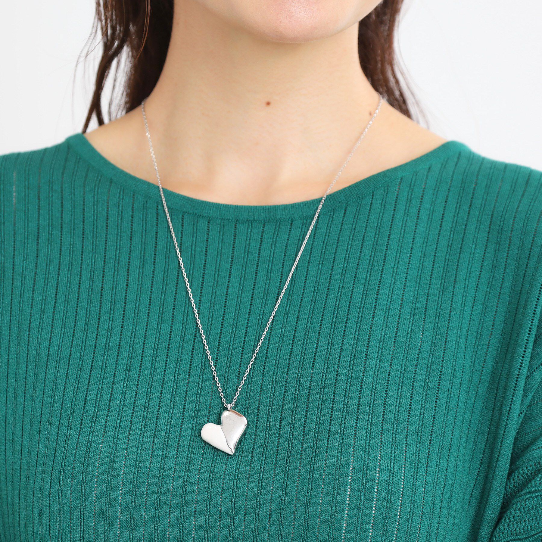 Reflect「ハートデザインネックレス」|ネックレス|