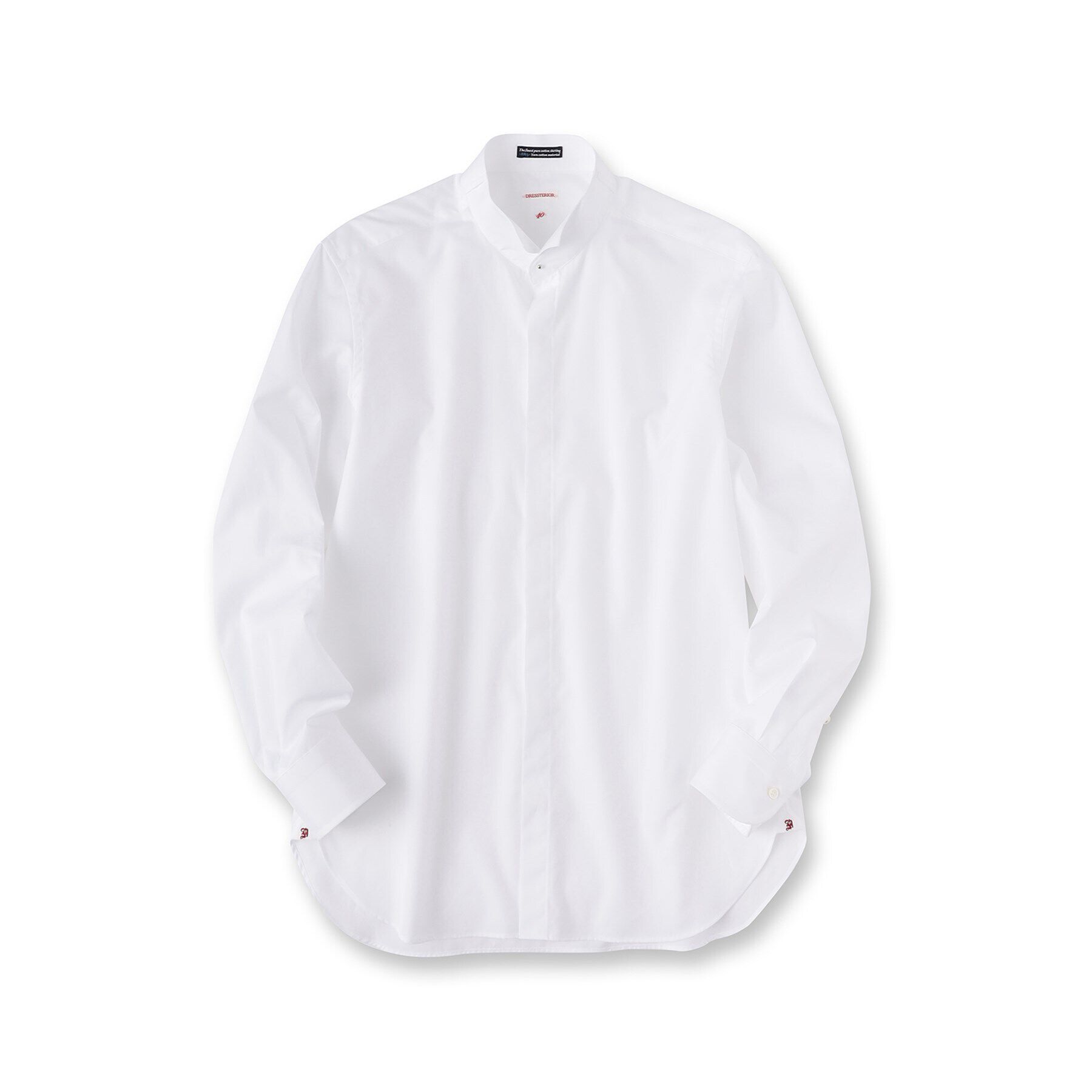 DRESSTERIOR「120双糸ウイングカラーシャツ」|シャツ・ブラウス|