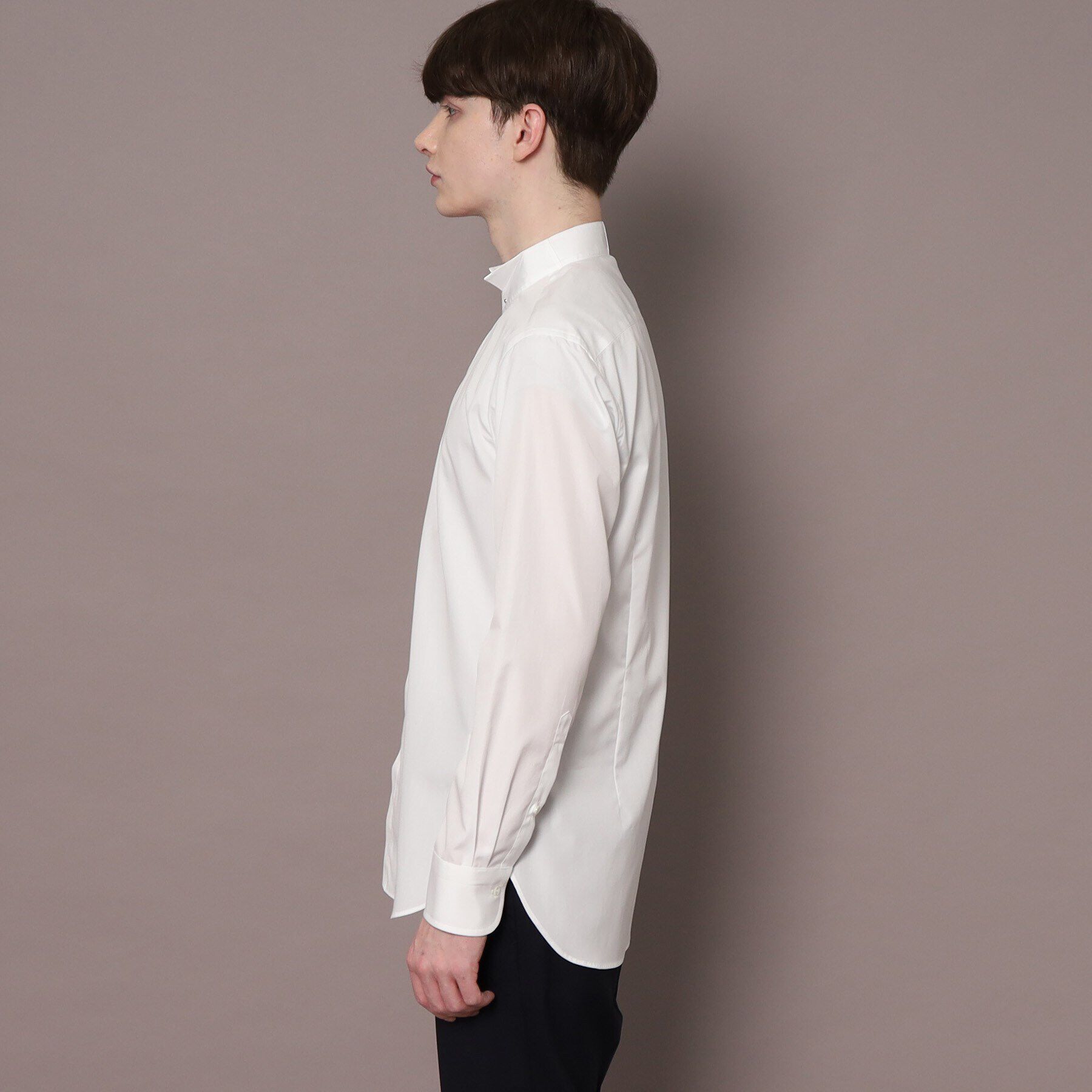 DRESSTERIOR「120双糸ウイングカラーシャツ」|シャツ・ブラウス|