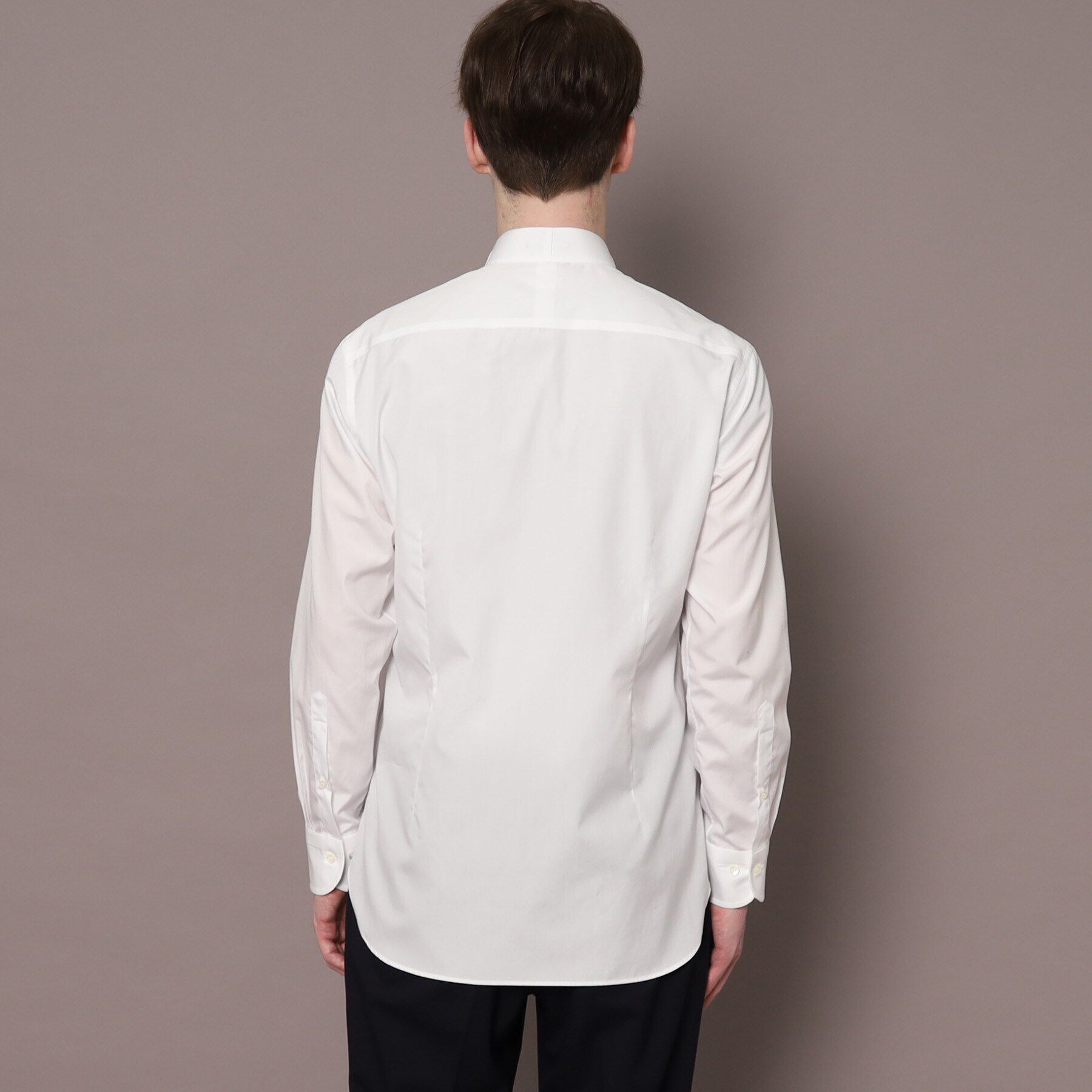 DRESSTERIOR「120双糸ウイングカラーシャツ」|シャツ・ブラウス|