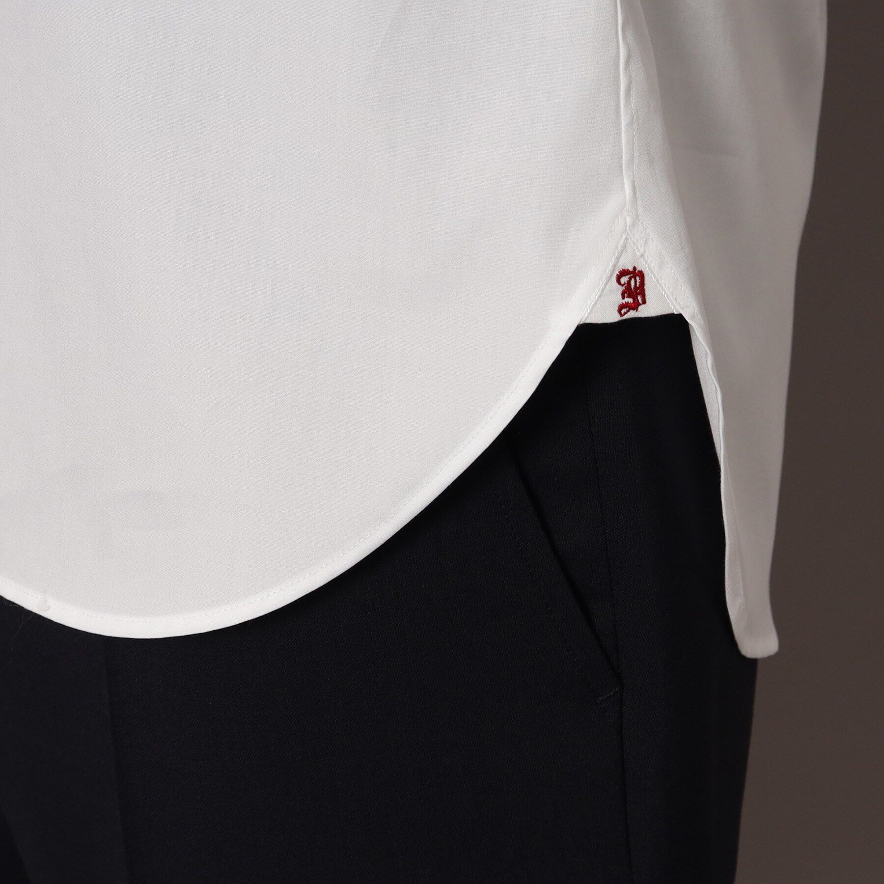 DRESSTERIOR「120双糸ウイングカラーシャツ」|シャツ・ブラウス|