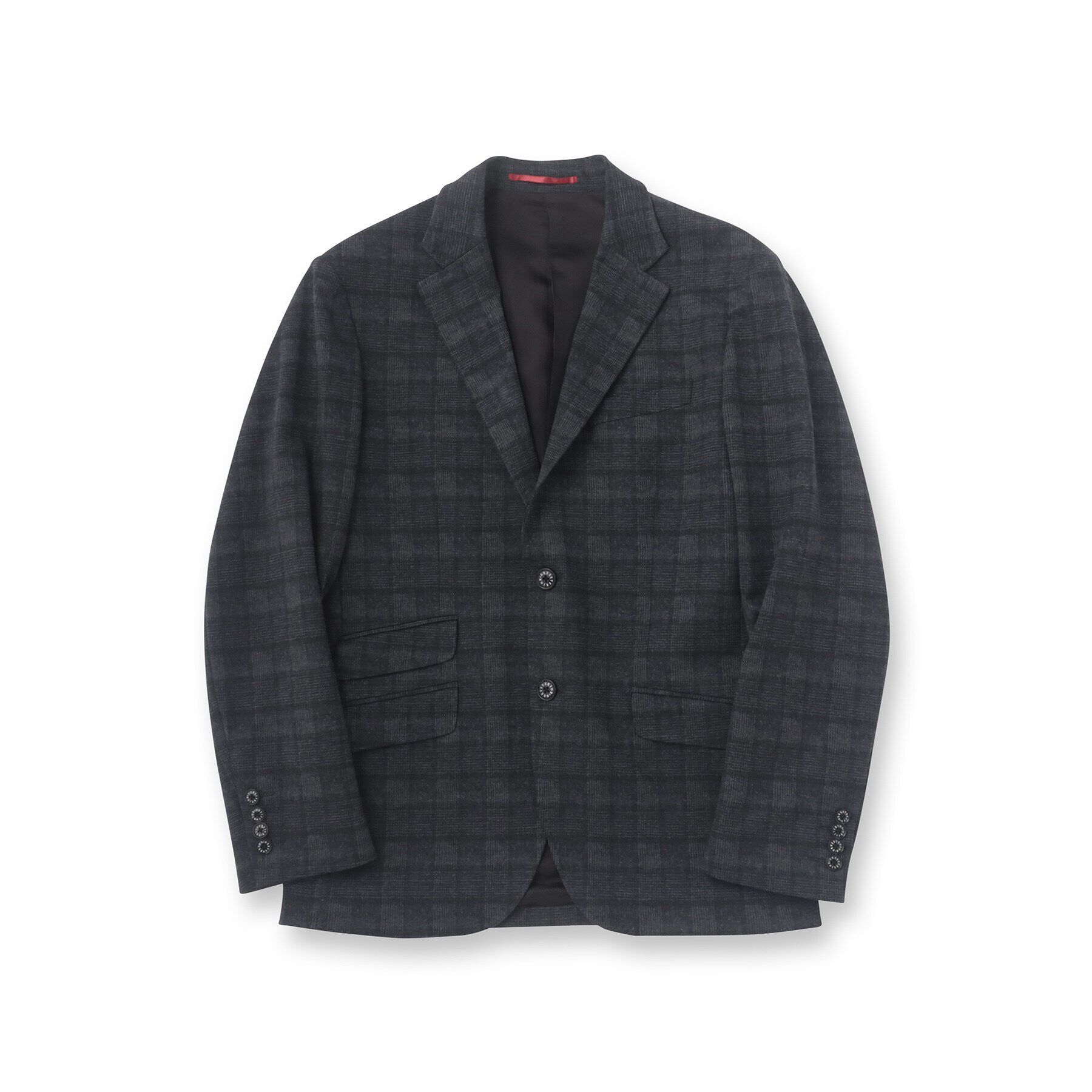 DRESSTERIOR「【セットアップ可】ネイビーグレンチェックSET UPジャケット」|テーラードジャケット|