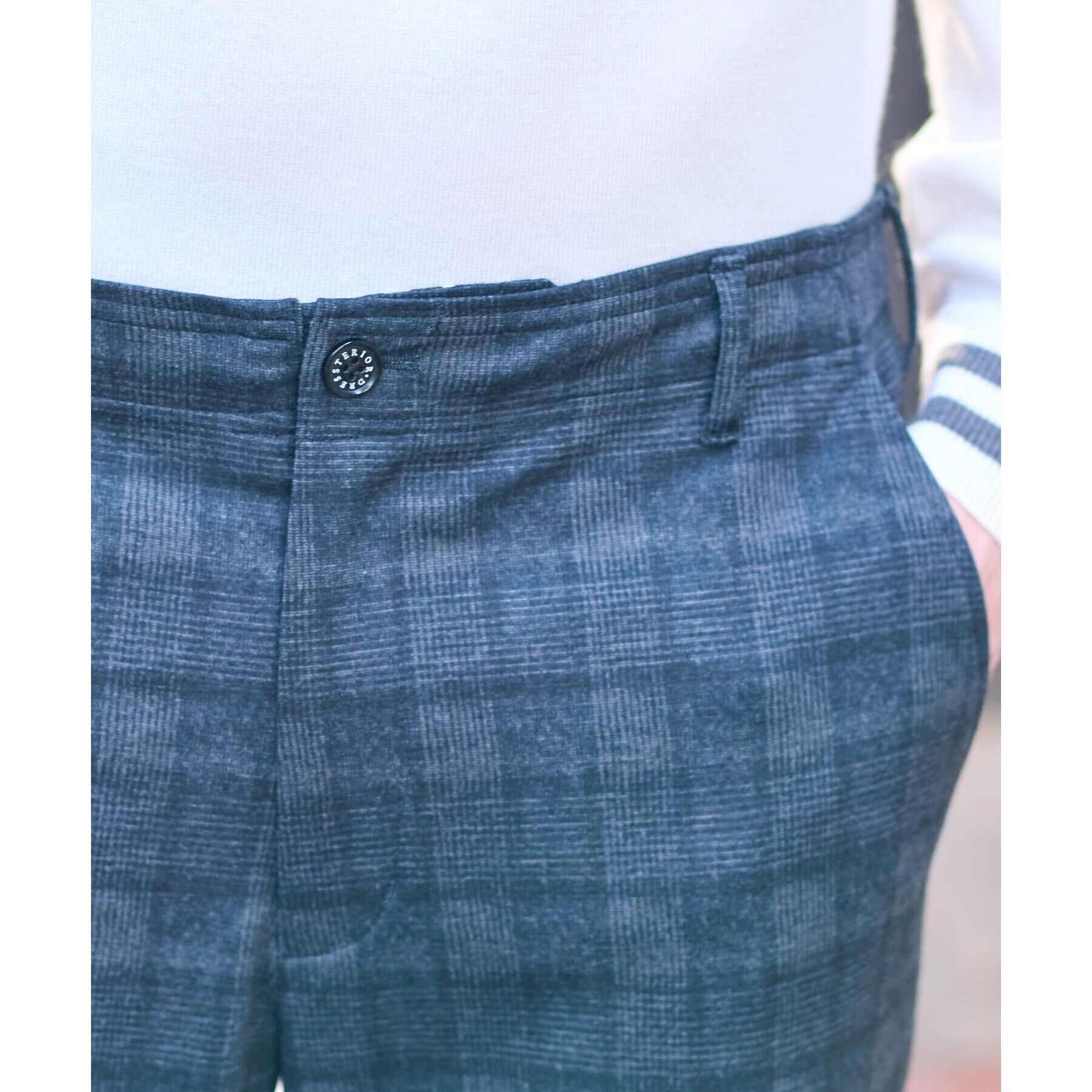 DRESSTERIOR「【セットアップ可】ネイビーグレンチェックパンツ」|その他|