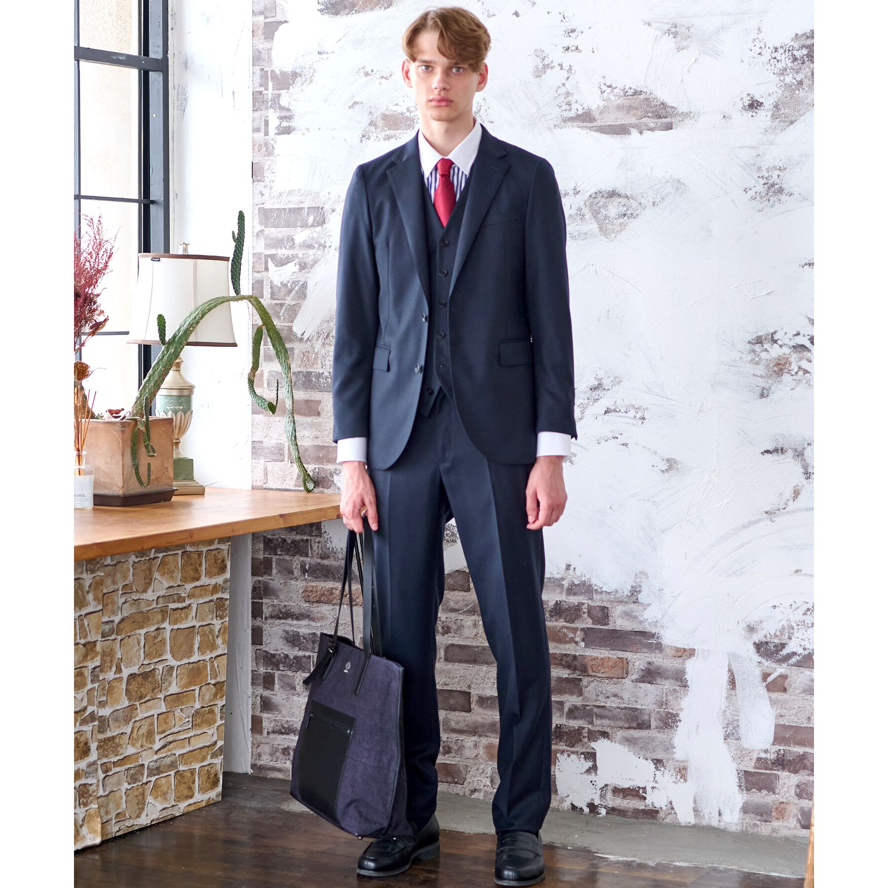 DRESSTERIOR「【セットアップ可】Super100&rsquo;s スリーピース SET UP パンツ」|その他|