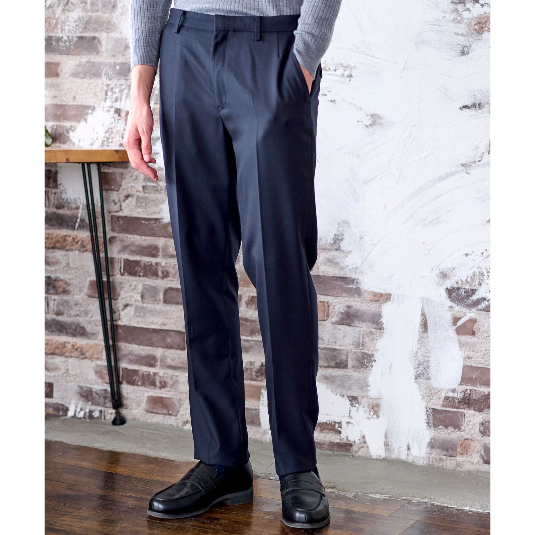 DRESSTERIOR「【セットアップ可】Super100&rsquo;s スリーピース SET UP パンツ」|その他|