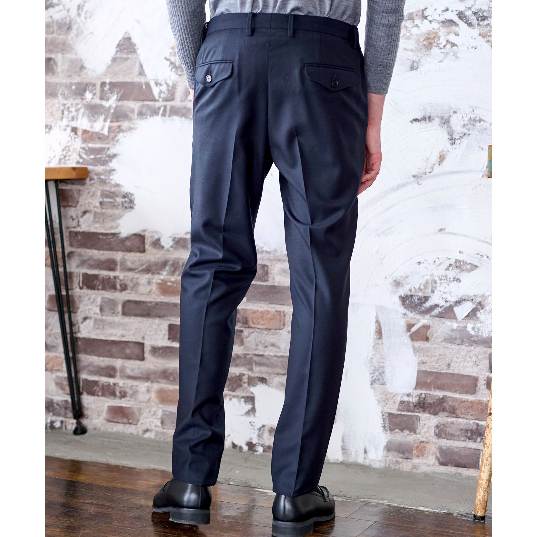 DRESSTERIOR「【セットアップ可】Super100&rsquo;s スリーピース SET UP パンツ」|その他|