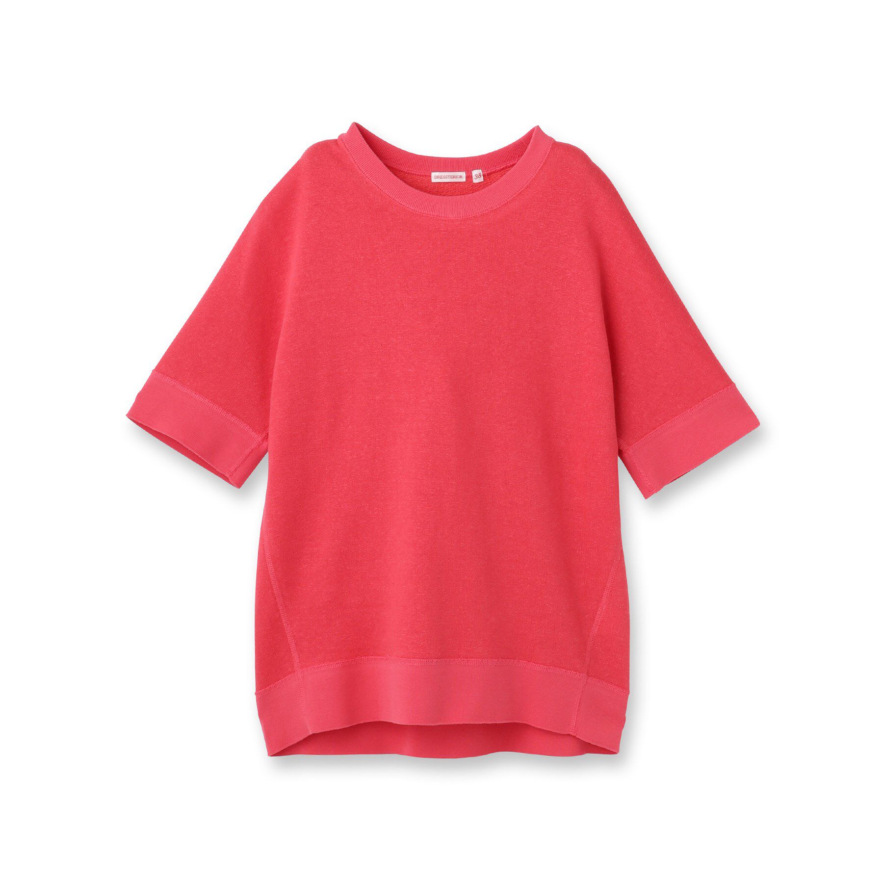 DRESSTERIOR「【毎年人気！／洗える】リネン裏毛ハーフスリーブプルオーバー」|Tシャツ・カットソー|