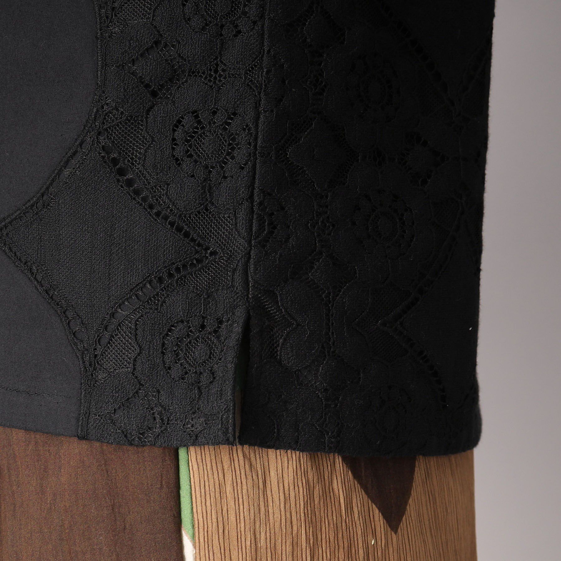 DRESSTERIOR「【コットン100％/洗える】パネルレースブラウス」|シャツ・ブラウス|