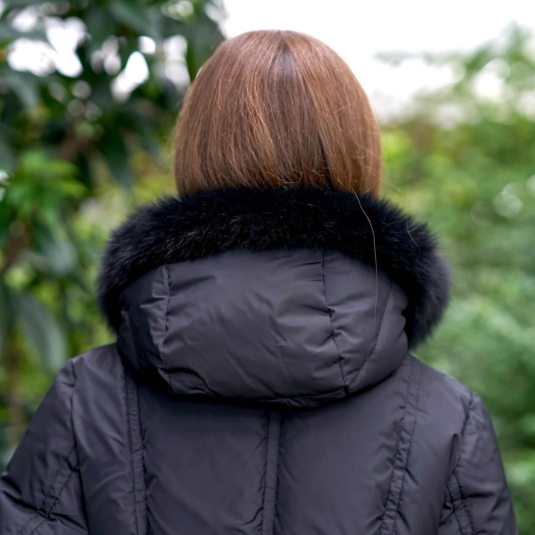 DRESSTERIOR「【CLASSY.12月号掲載】ブルーFOXファーナポレオンホワイトグースダウン」|ダウン|