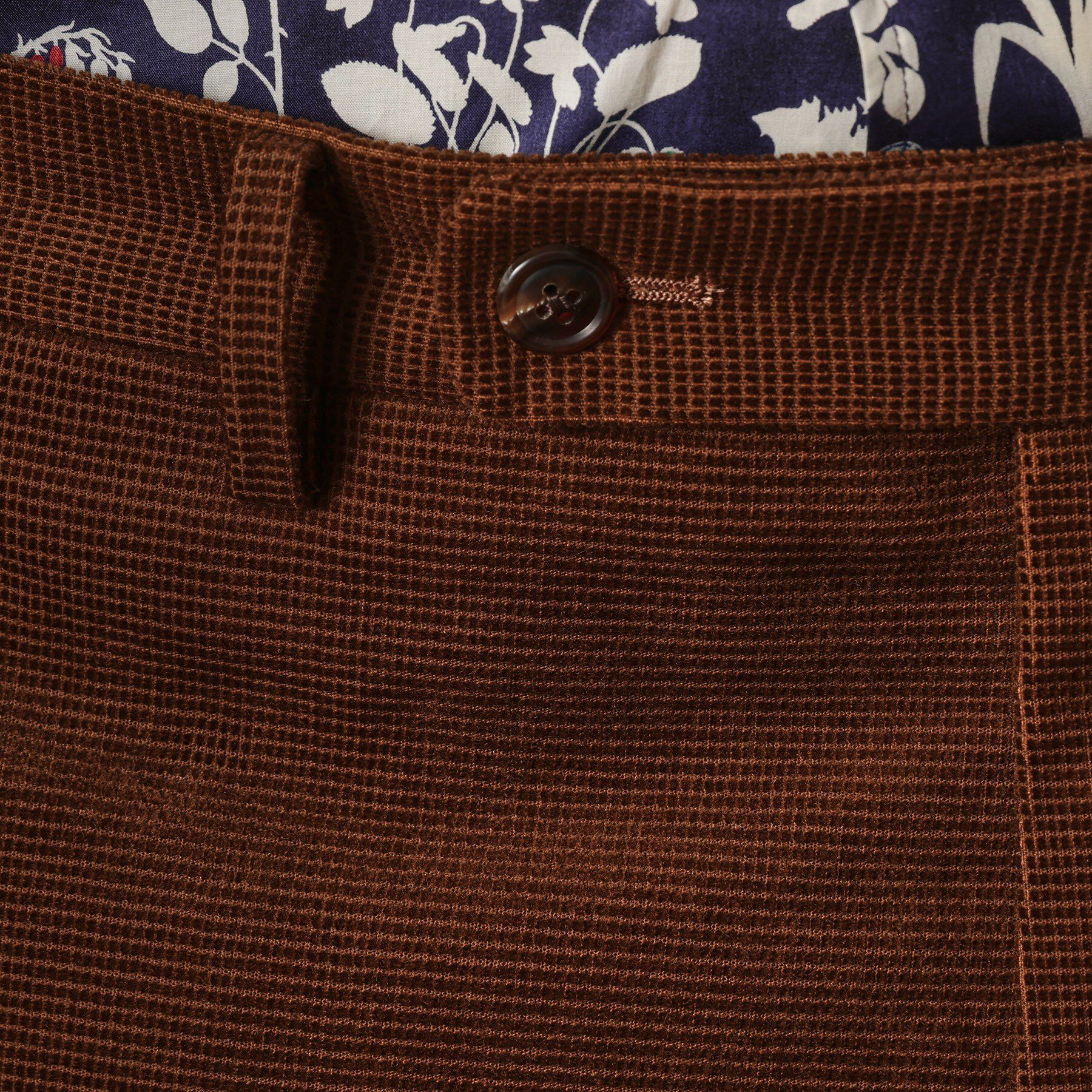 40CARATS&525「【Sサイズ～】ドビーキャラメルコールスラックス」|その他|