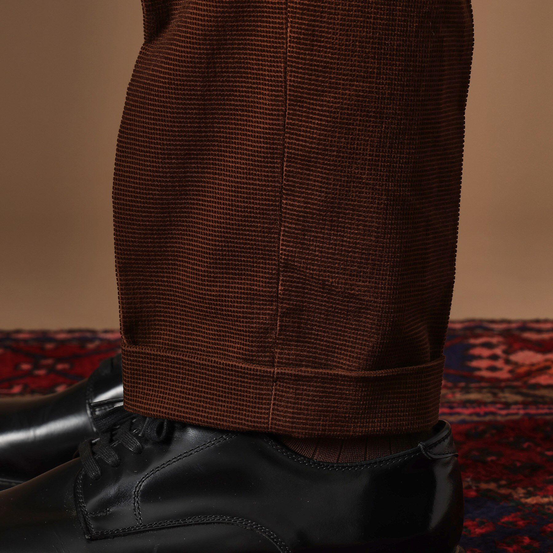 40CARATS&525「【Sサイズ～】ドビーキャラメルコールスラックス」|その他|