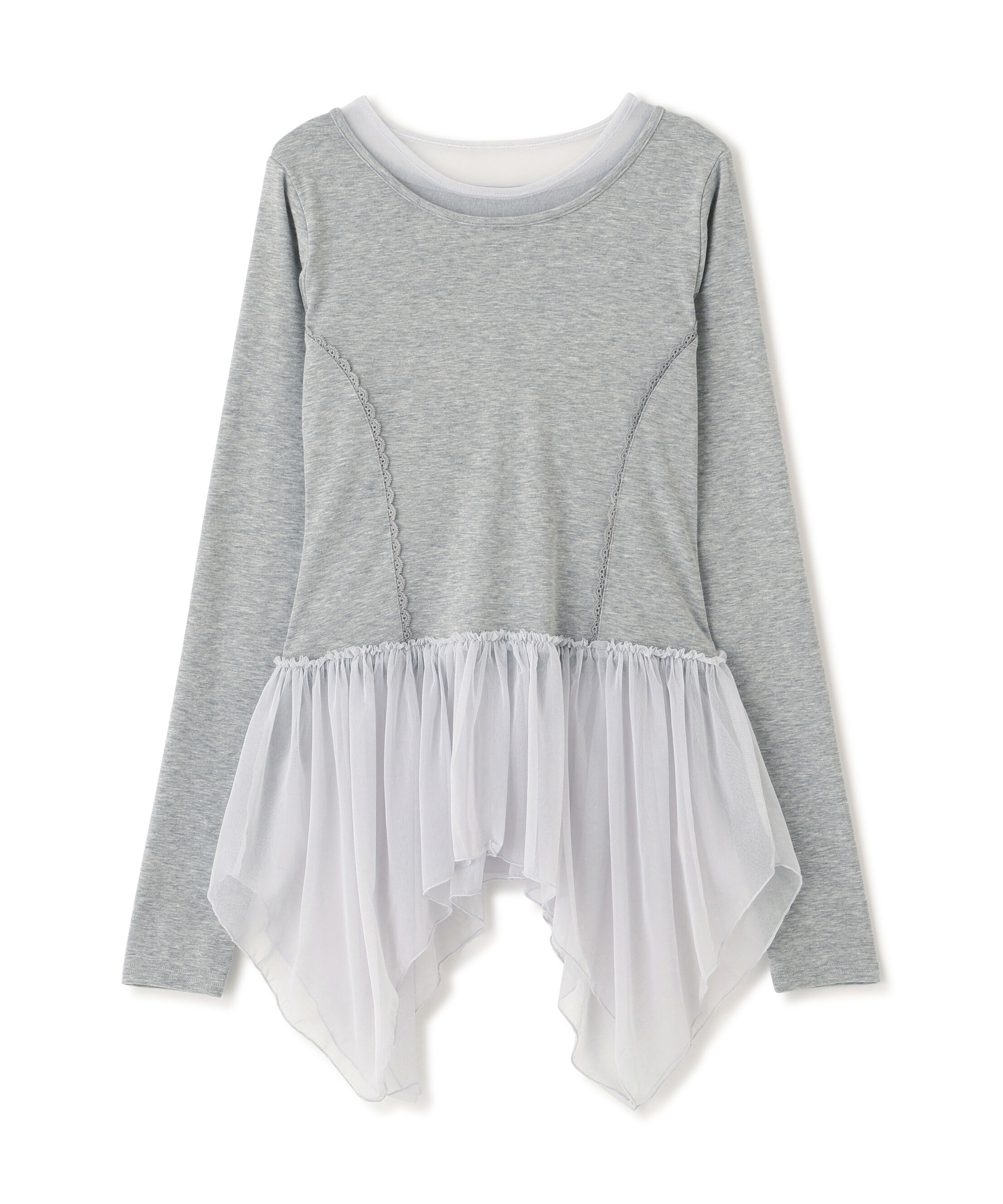  「イレヘムチュールドッキングカットソー」|Tシャツ・カットソー|