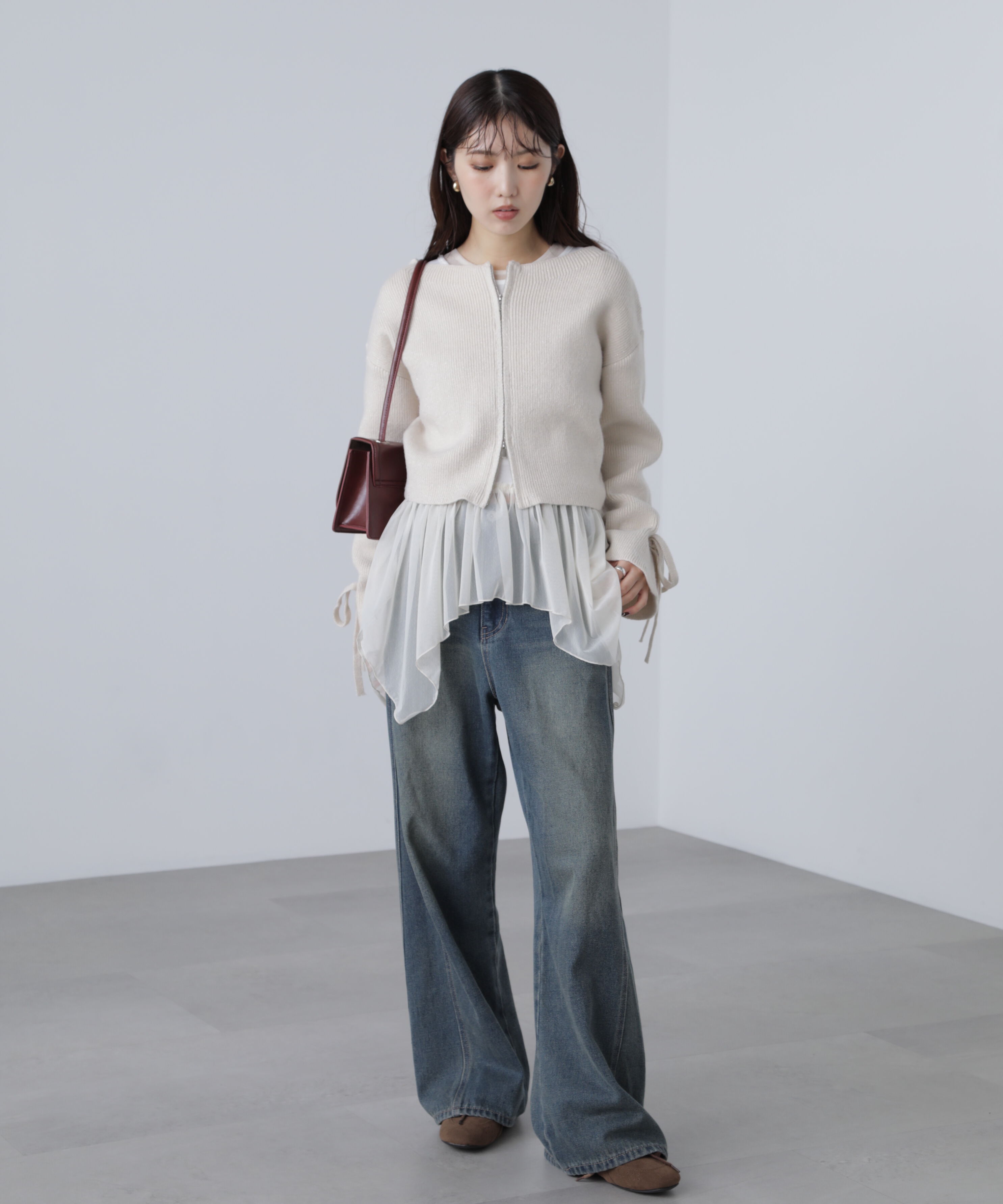  「イレヘムチュールドッキングカットソー」|Tシャツ・カットソー|