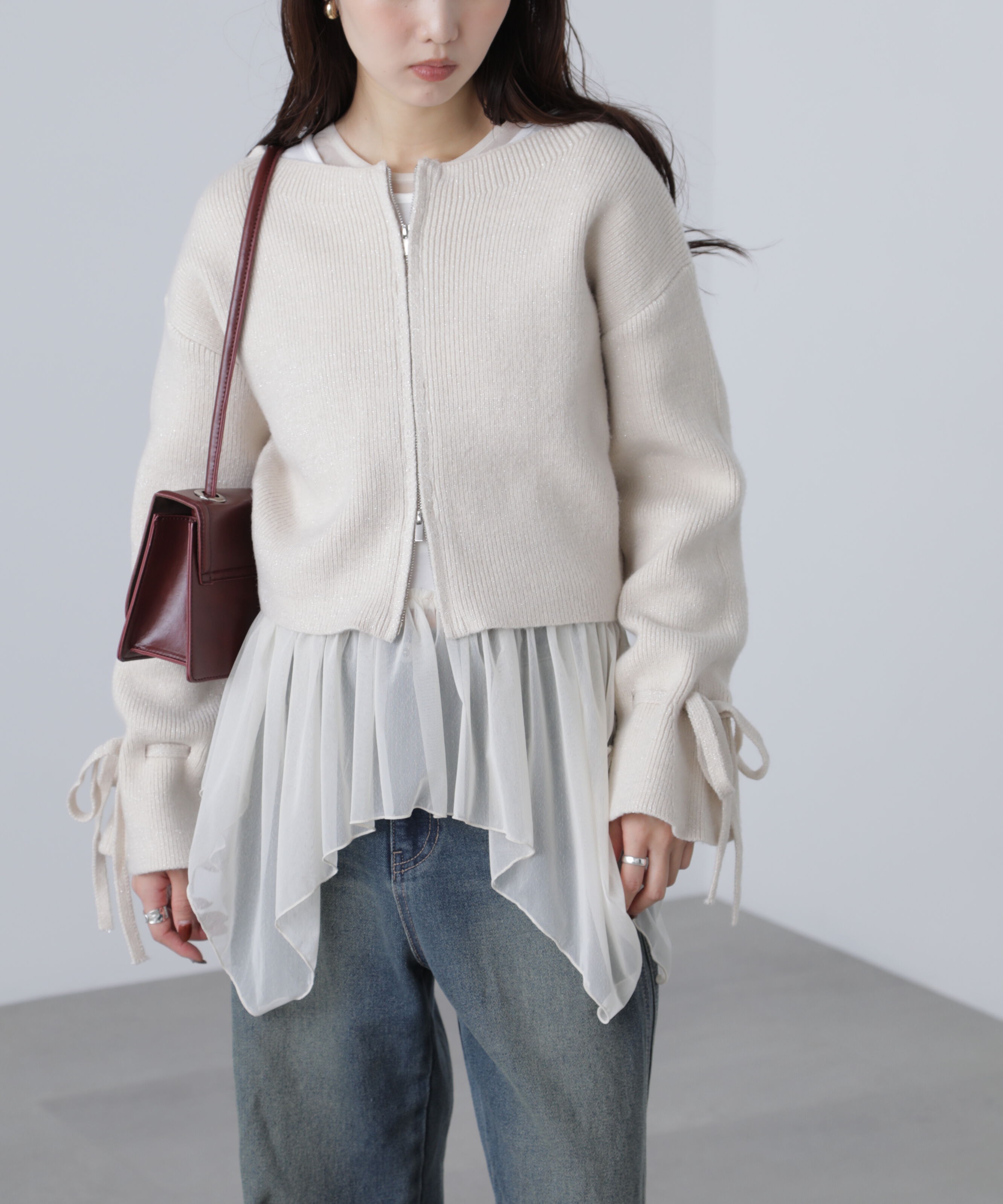  「イレヘムチュールドッキングカットソー」|Tシャツ・カットソー|