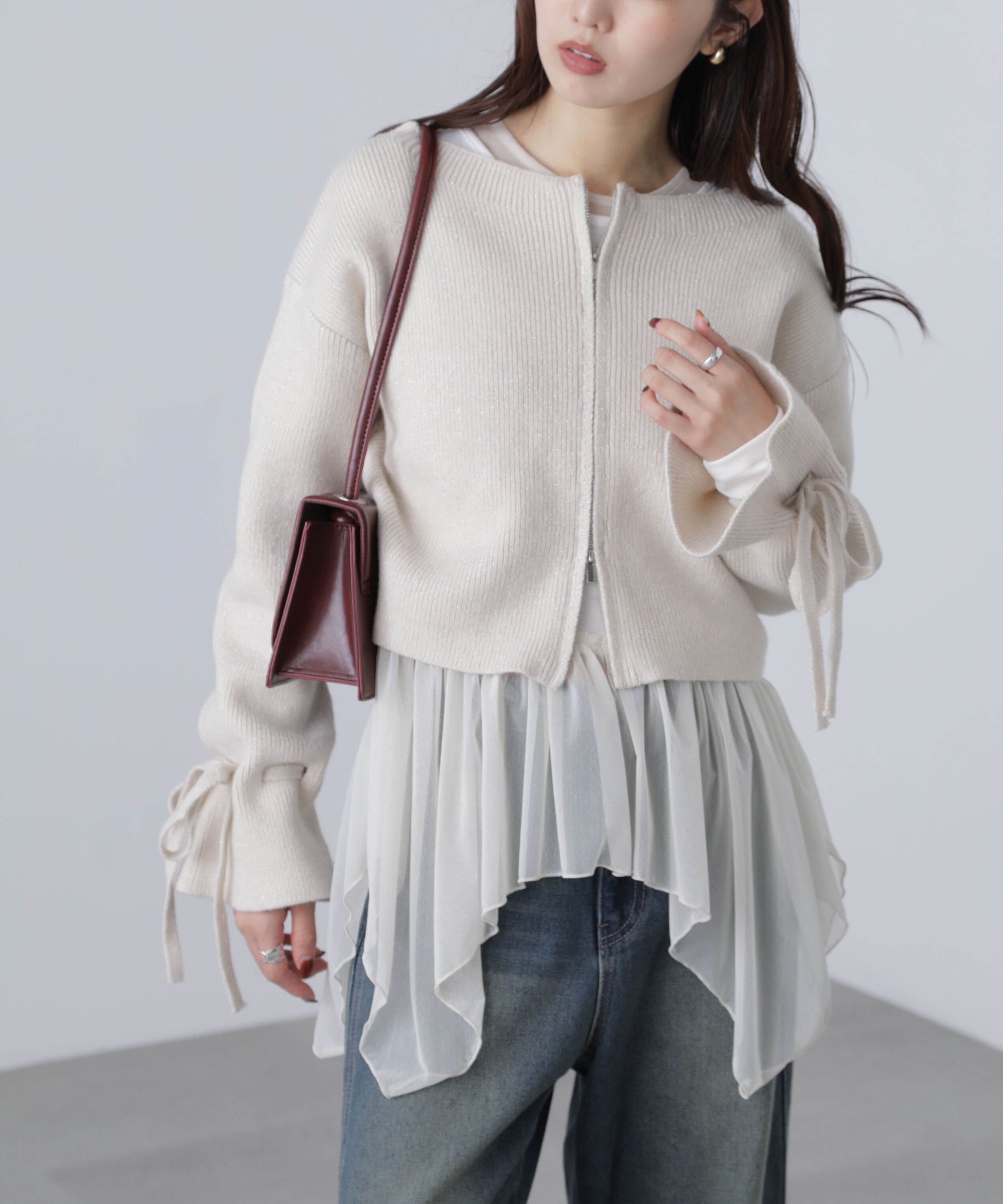  「イレヘムチュールドッキングカットソー」|Tシャツ・カットソー|