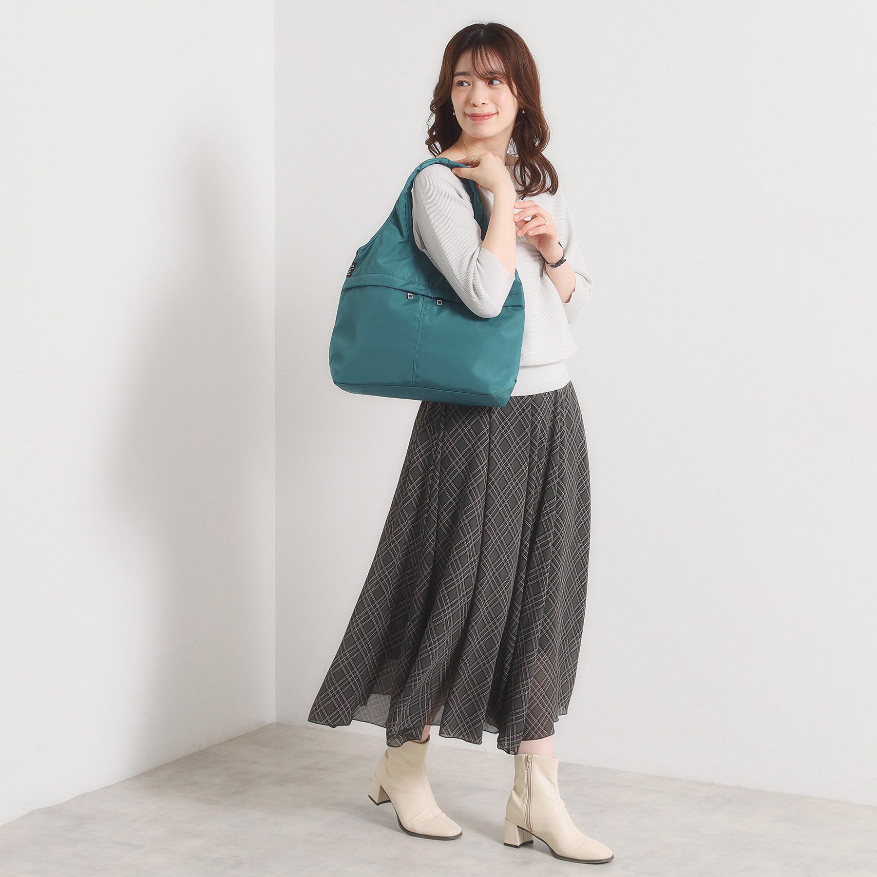 ITS&rsquo;DEMO「【10ポケット】高密度2WAYバルーントート」|トートバッグ|