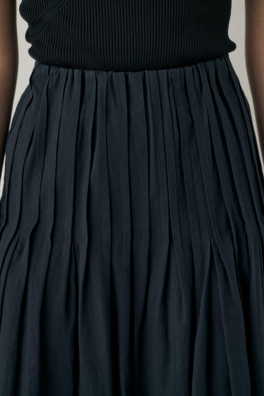 MOUSSY「ピンタックスカート オーガニックコットン使用」|スカート|