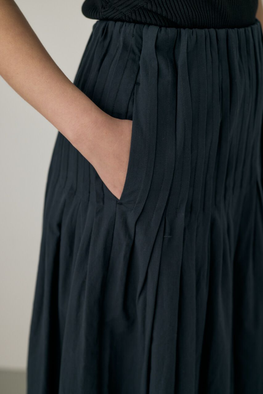 MOUSSY「ピンタックスカート オーガニックコットン使用」|スカート|