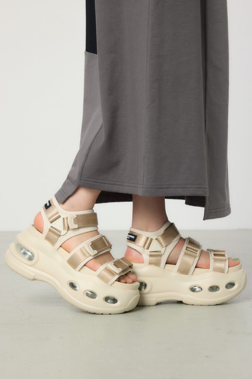 RODEO CROWNS「ボリュームソール テープサンダル」|サンダル|