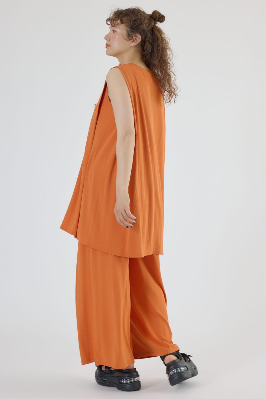 RODEO CROWNS「T/F ノースリーブチュニック」|タンクトップ|