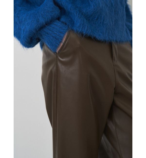 ELENDEEK「WIDE STRAIGHT LEATHER PT」|その他|