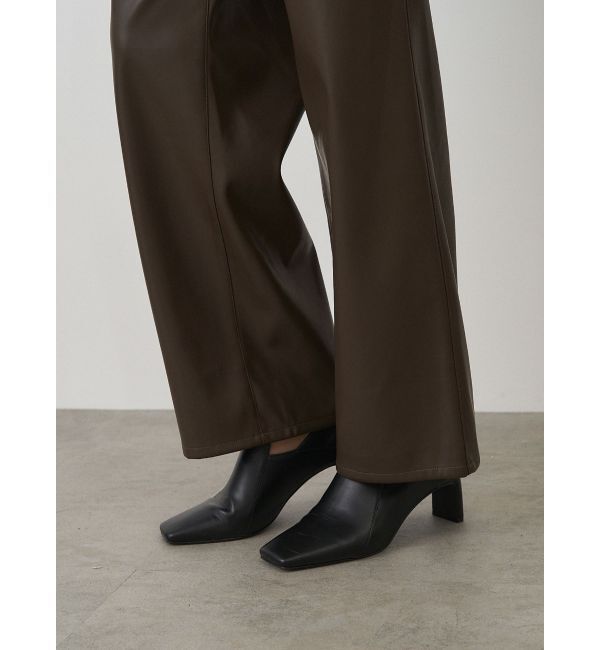 ELENDEEK「WIDE STRAIGHT LEATHER PT」|その他|