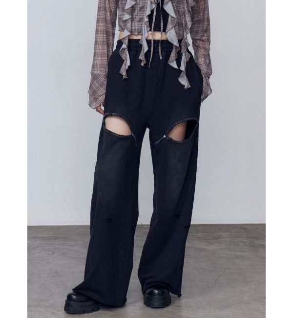 EMODA「ホールクラッシュスウェットパンツ」|その他|