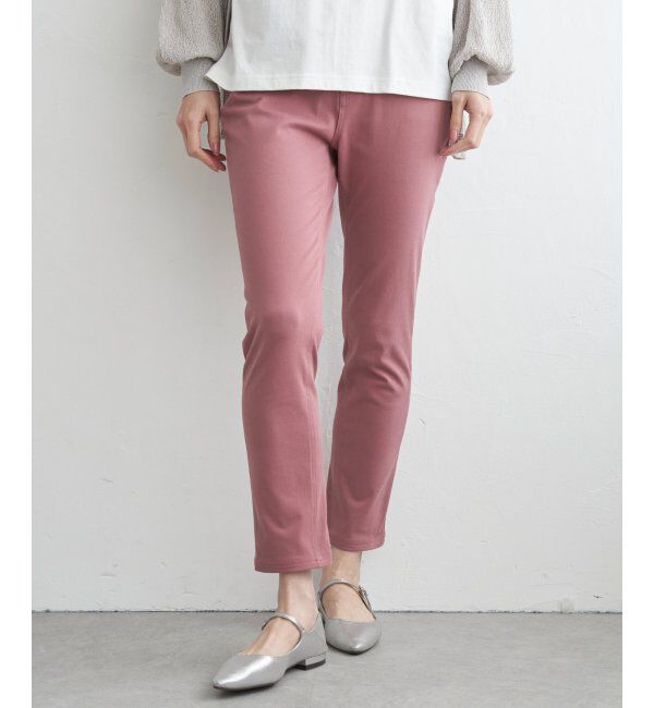 ikka「ＧＯＫＵラクストレッチスキニーパンツ」|その他|スモーキーピンク