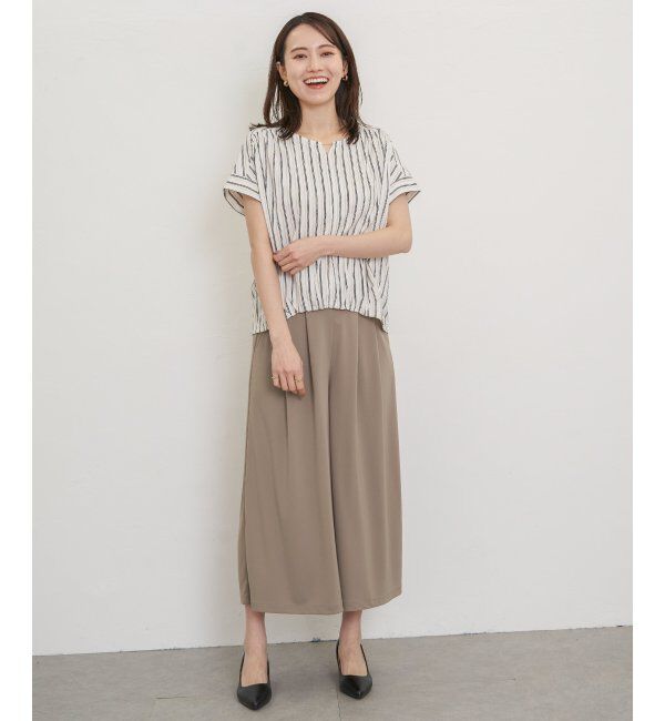 IKKA LOUNGE「【接触冷感／セットアップ対応】GOKU楽冷感さらっとパンツ」|その他|