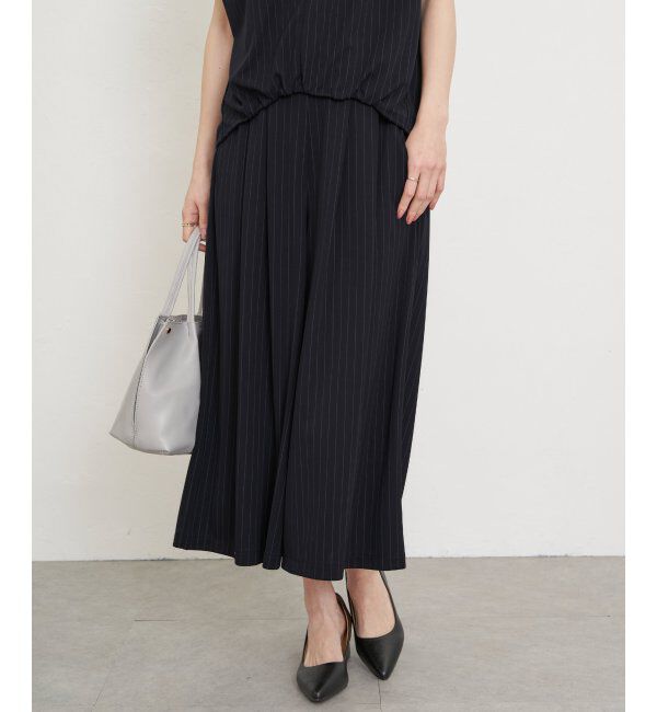 IKKA LOUNGE「【接触冷感／セットアップ対応】GOKU楽冷感さらっとパンツ」|その他|ネイビーブルー