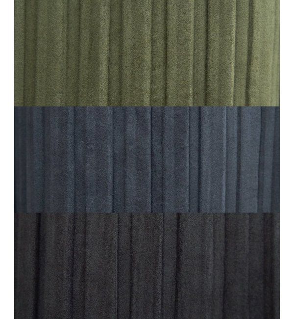 ikka「【親子コーデ】スエードライクプリーツワイドパンツ」|その他|