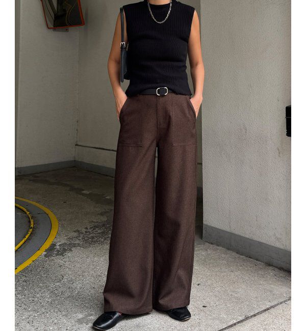 Lbc with Life「ベーカーワイドストレートパンツ」|その他|
